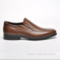 Bounce man slip on leather dress shoes